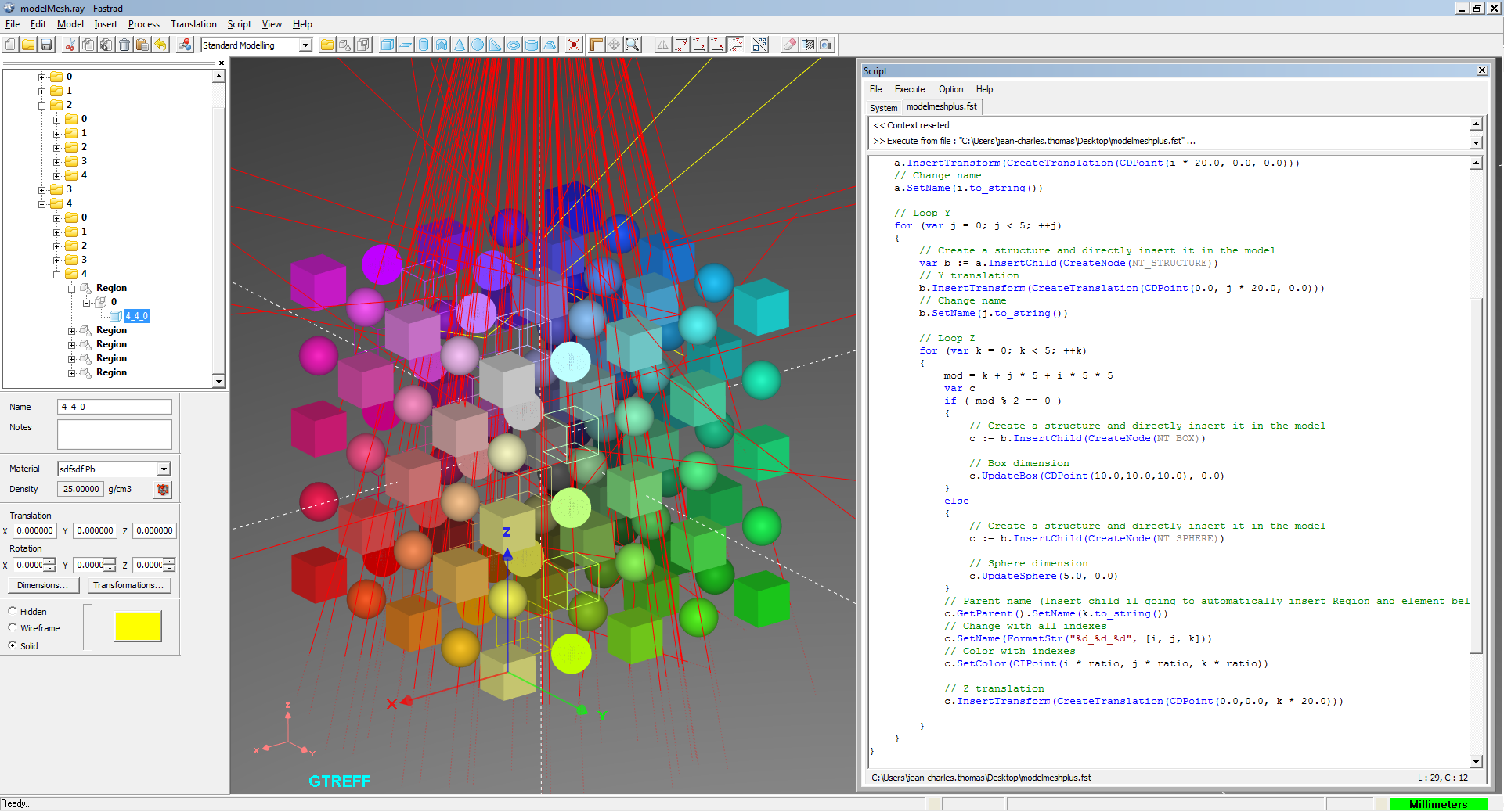 The scripting module